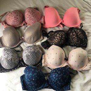 36 D cute and sexy bras from Victoria Secret!!